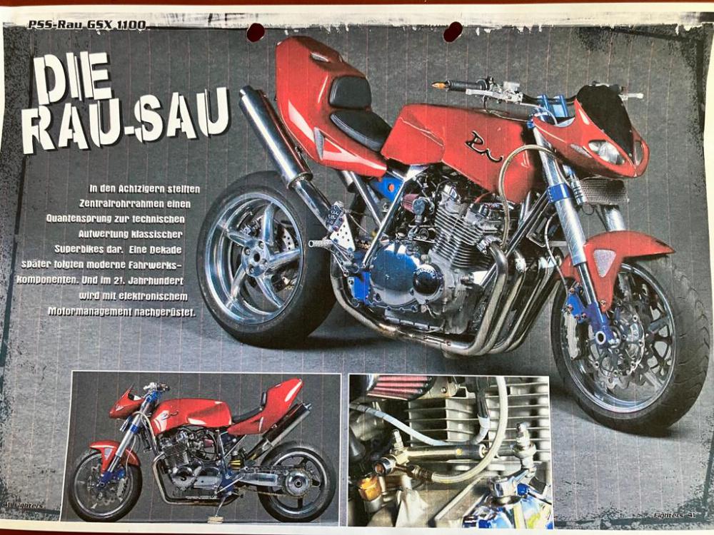 Motorrad verkaufen Andere PSS-RAU GSX 1100 EFI Ankauf